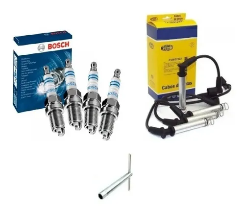 comprar Kit Cabo E Vela Bosch Corsa Sedan 1.0 2003 2004 2005 + Chave