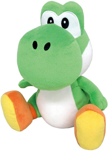 Little Buddy Toylit1060 Super Mario Green Yoshi 8 Plush