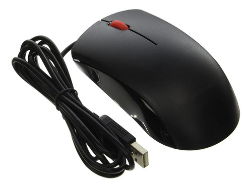 Mouse Optico Usb 2.0 800dpi 110cm De Cable Pc Notebook ® Color Negro