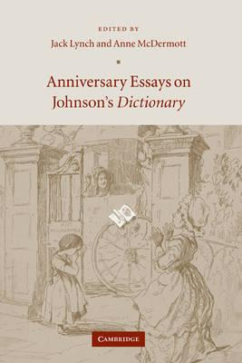 Libro Anniversary Essays On Johnson's Dictionary - Jack L...