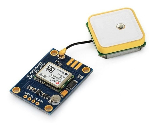 Módulo Gps Ublox Neo-7m-000 Con Memoria Eeprom 3v-5v Arduino
