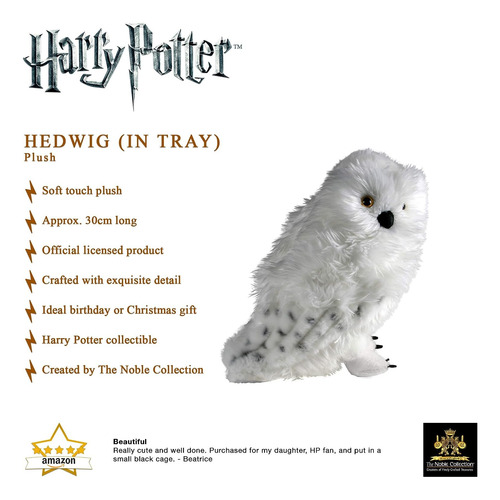 The Noble Collection Harry Potter Hedwig Plush