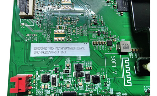 Main Para Tcl 75s454 N/p: 30801-000825*v8-r51at01-lf
