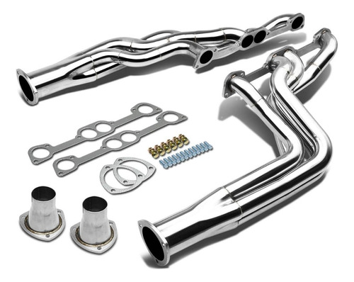 Headers Pontiac Bloque Corto Sbc 4-1 Tubo Largo 1972 1973