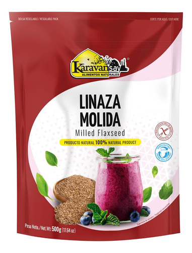 Linaza Molida Karavansay X 500g