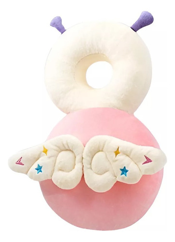 Mochila Antigolpes Proteccion Caida - Cabeza Y Espalda Angel Rosa