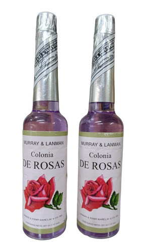 Agua De Colonia Rosas  Pack 2 Botellas