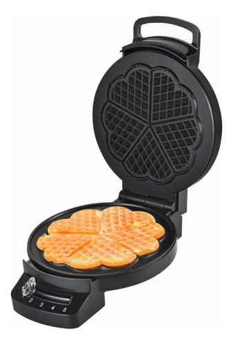 Máquina Para Hacer Waffle Forma Corazón Blanik Bwc078 1200w