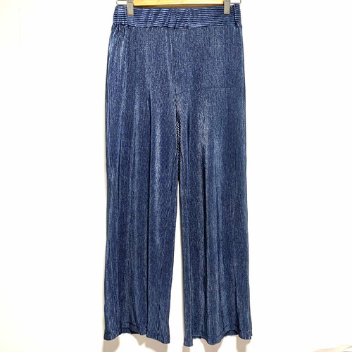 Pantalón Tipo Palazzo Azul Marca Americanino Talla S Usado