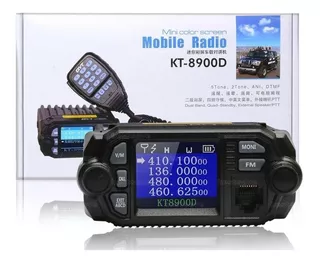 Radio Móvil Bibanda Qyt Kt-8900d Vhf Uhf 25w Última Versión