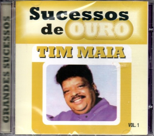 Tim Maia Cd Sucessos De Ouro Vol. 1 Novo Lacrado