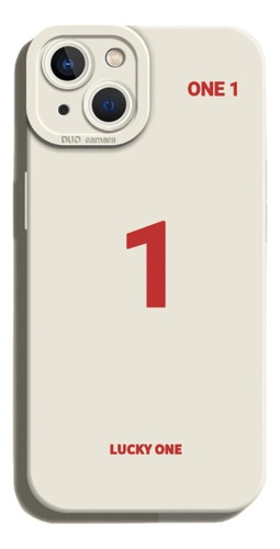 Funda De Teléfono Lucky Number De Nuevo Estilo Simple For I