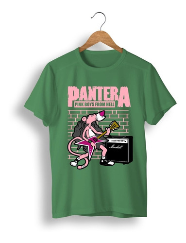 Remera: Pantera Rosa Memoestampados