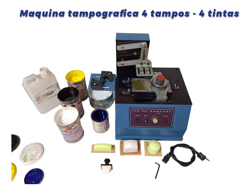 Maquina De Tampografia+tampos+tintas