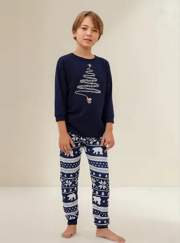 Conjunto De Pijamas Navidad Juego Para Familiares Y Parejas