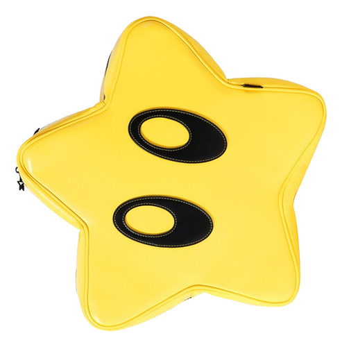 Mochila Con Forma De Estrella De Color Amarillo Brillante, B