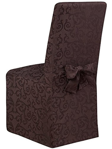 Madison Americana Slipcover Silla De Comedor Color Cafe