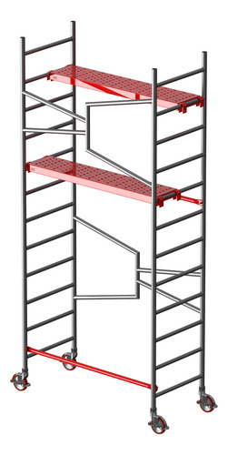 Andamio Plegable Pedido Epecial 1x1.5 + 1x2.0 +2 Tabl + Rued