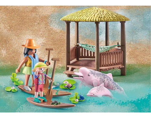Playmobil Wiltopia - Tour En Kayak Con Delfines