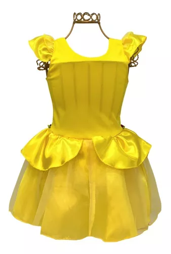 Fantasia Infantil Vestido Princesa Para Bloquinho de Carnaval - G 9 - 10 -  Ri Happy