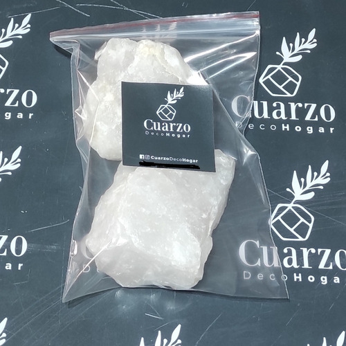 Pack Rocas De Cuarzo Blanco 2 Unidades