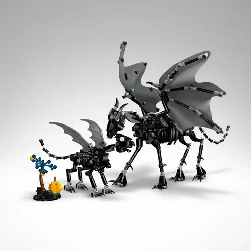 Lego Harry Potter 76458 Família Testrálio Com 548 Peças | MercadoLivre