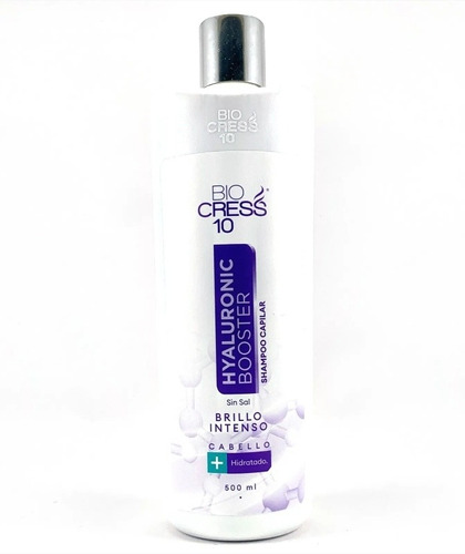 Shampoo Sin Sal Hyaluronic Booster Biocr - mL a $95