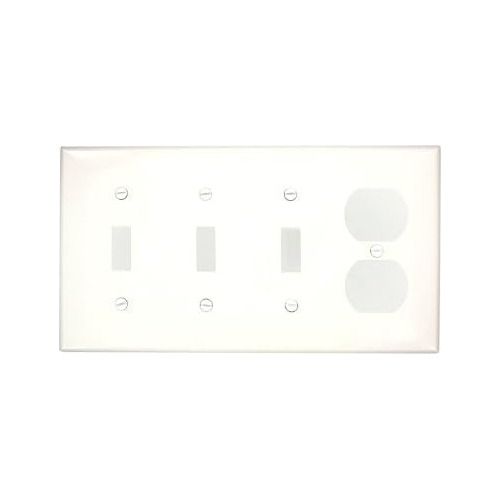 80743w Wh Wp 4g 3tgl 1deco Nylon (placa De Pared Interr...