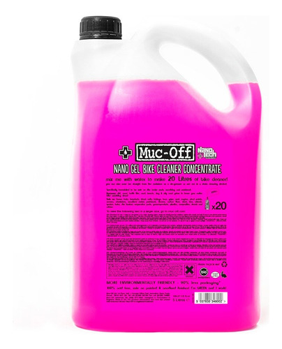 Limpiador Para Bicicleta Concentrado 5 L. Muc-off