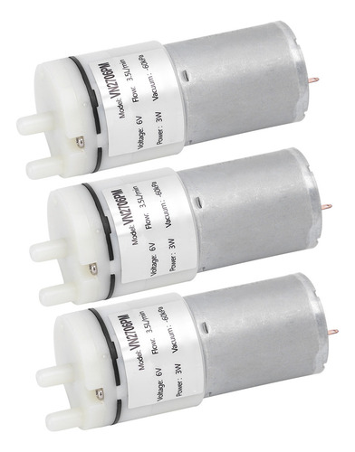 X 3pcs Micro Bomba De Água Mini Submersível Motor Aquário Ar