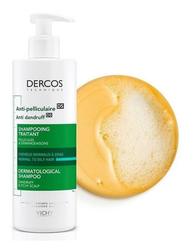 Vichy Dercos Shampoo Anticaspa Caspa Grasa 390ml