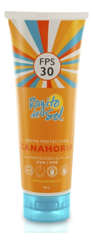 Crema Protectora Zanahoria Rayito De Sol Fps 30