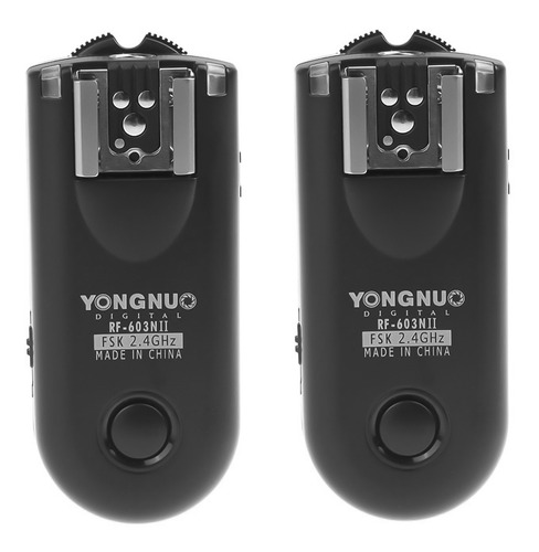 Yongnuo Rf-603n Ii Disparador De Flash Remoto Inalámbrico N3
