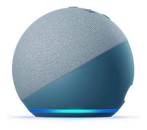 Amazon Echo Dot 4th Gen con asistente virtual Alexa color twilight blue 110V/240V