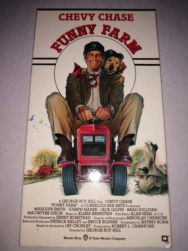 Funny Farm - Chevy Chase Vhs En Ingles 1988 Mdisk