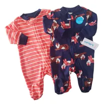 Comprar Pack De Enteritos Pijamas Carters Bebe Tigre Rayas 
