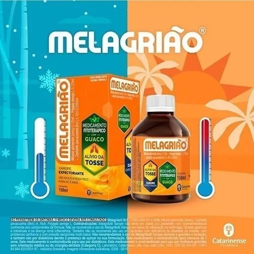 Melagriao com GuacoXarope Expectorante 150ml