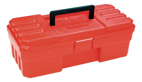 Caja De Herramientas De Plastico Akro-mils 12 Pulgadas Roja