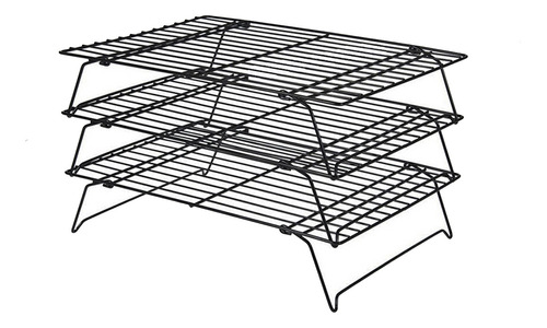 Estante De Enfriamiento De 3 Niveles Recubrimiento Antiadher