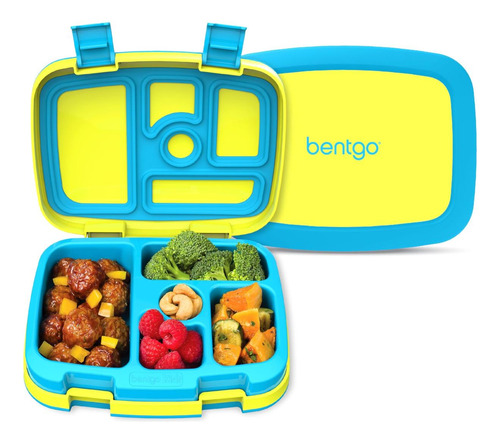 Fiambrera Bentgo Kids Estilo Bento Con 5 Compartimentos A Pr