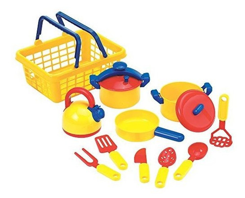 Set De Ollas Y Sartenes Juego De Cocina, 13 Piezas, +3 Años