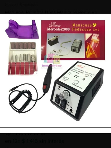 Maquina Pulidora Uñas Manicure Pedicure Dremel Profesional