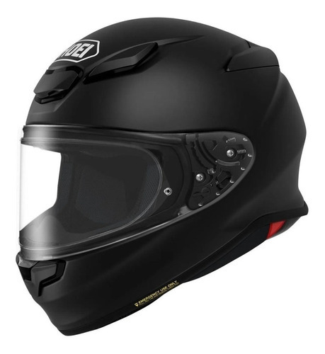 Capacete Pista Shoei Nxr 2 Preto Fosco Tamanho do capacete 57/58 (M)