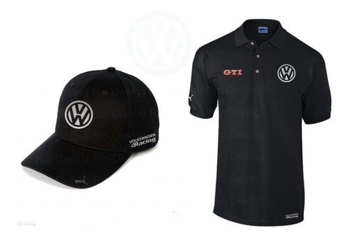 Volkswagen  Combo Camiseta Polo Y Gorra  Supra X2 Unidades