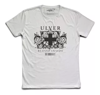 Remera Ulver Blood Inside Blanca. Tienda Outsider