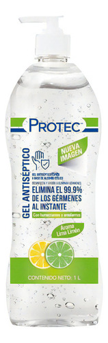 Gel Antiséptico Protec Lima Limón 1l