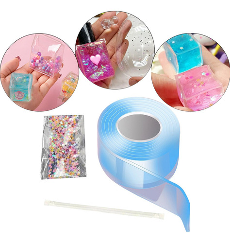 2 Blow Bubbles Fita De Montagem Doméstica Fita Estilo C