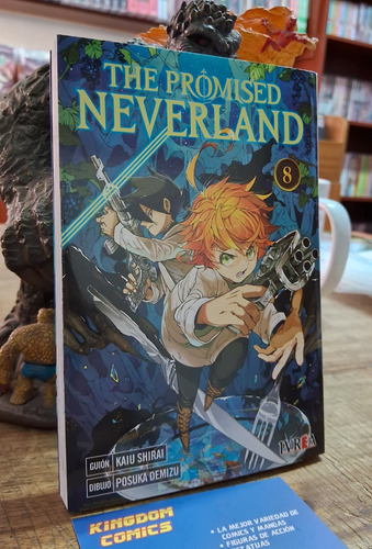 The Promised Neverland. Tomos 8 Y 9. Ed. Ivrea Argentina