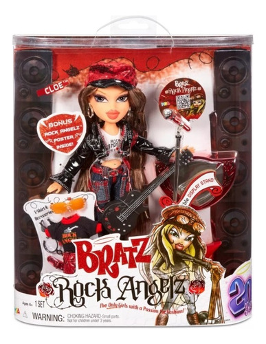 Bratz Muñeca Cloe Rock Angelz Edición Especial 20 Años