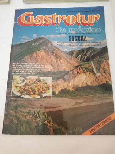 Gastrotur De México Sonora Noviembre 1983